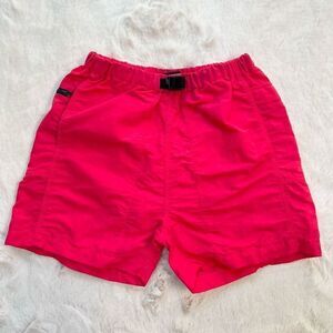 Vintage The North Face Hiking Shorts w Buckle Gorpcore Utility Red women’s M